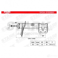 Амортизатор STARK QN5O3 J 1437750312 sksa0130860 - Изображение 2