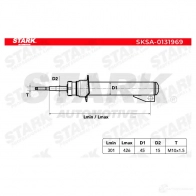 Амортизатор STARK sksa0131969 J2W4S E 1437751974 - Изображение 2