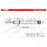 Амортизатор STARK 038MT U 1437750891 sksa0131215 - Изображение 3