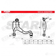 Рычаг STARK WFMI 6V skca0050788 1437790260 - Изображение 5
