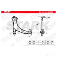 Рычаг STARK 8MLC 9F 1437787970 skca0050182 - Изображение 2
