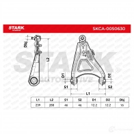 Рычаг STARK 1437790502 skca0050630 MI 1E9Z - Изображение 7