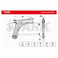 Рычаг STARK skca0051239 1SJ M5D 1437794513 - Изображение 7