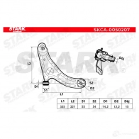 Рычаг STARK ZLO UOL 1437792352 skca0050207 - Изображение 2