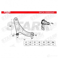 Рычаг STARK 4JQ KD 1437791607 skca0050240 - Изображение 2