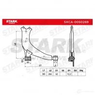 Рычаг STARK skca0050269 EC I33G 1437791548 - Изображение 7