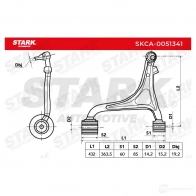 Рычаг STARK skca0051341 KQZJY U9 1437789558 - Изображение 5
