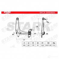 Рычаг STARK XX SUVV 1437789702 skca0050664 - Изображение 5