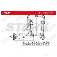 Рычаг STARK 1437790096 skca0050184 ZB9A 4 - Изображение 3