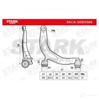 Рычаг STARK 1437790201 skca0050388 GH HR14 - Изображение 5