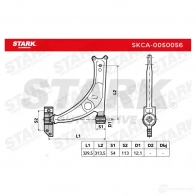 Рычаг STARK L0 UUS 1437790557 skca0050056 - Изображение 2