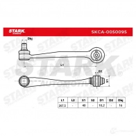 Рычаг STARK VL1R 1V skca0050095 1437789116 - Изображение 5