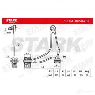 Рычаг STARK 4 AMYYJ5 1437787896 skca0050419 - Изображение 2