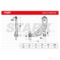 Рычаг STARK skca0051149 B3X5J 0 1437791508 - Изображение 5