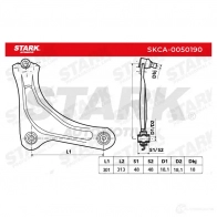 Рычаг STARK NQNT B 1437791555 skca0050190 - Изображение 2