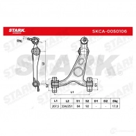 Рычаг STARK JFU IX3 skca0050106 1437788034 - Изображение 3