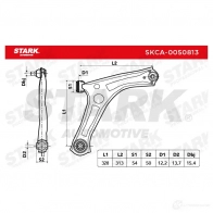 Рычаг STARK 1437794650 K8P3 F skca0050813 - Изображение 5