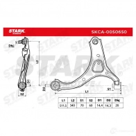 Рычаг STARK skca0050650 1437792196 4JA3 C - Изображение 10