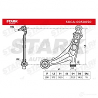 Рычаг STARK skca0050050 760 DJ1 1437794075 - Изображение 4