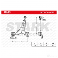 Рычаг STARK 1437791514 skca0050029 NC 13A - Изображение 6