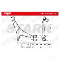 Рычаг STARK skca0050145 G MMKE 1437793743 - Изображение 3