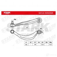 Рычаг STARK LH3TD U 1437793769 skca0050325 - Изображение 3