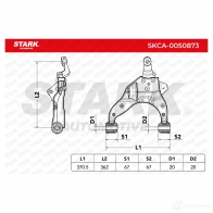Рычаг STARK 1HZ5 P skca0050873 1437790438 - Изображение 7