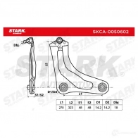 Рычаг STARK 7A NBVE1 1437791171 skca0050602 - Изображение 5