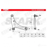 Рычаг STARK skca0050209 0RPU O 1437793470 - Изображение 2