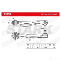Рычаг STARK 1437789637 skca0050067 9A3W LR6 - Изображение 3