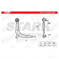 Рычаг STARK 54AH NG skca0050466 1437791511 - Изображение 5