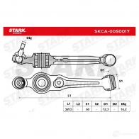Рычаг STARK SEI 0GGL 1437792617 skca0050017 - Изображение 3