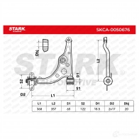 Рычаг STARK skca0050676 1437787498 DQ5 JS1H - Изображение 5