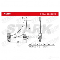 Рычаг STARK 4XN G5E 1437792186 skca0050809 - Изображение 3