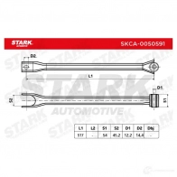 Рычаг STARK X1W AT 1437790799 skca0050591 - Изображение 6