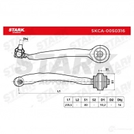 Рычаг STARK 6475V BN skca0050316 1437789758 - Изображение 3