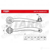 Рычаг STARK 1437789759 6NX324 Q skca0050472 - Изображение 4