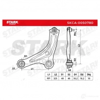 Рычаг STARK 1437791952 skca0050780 U P9FUUE - Изображение 5