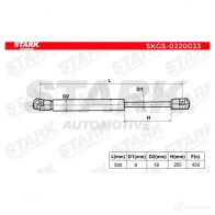 Амортизатор багажника, упор задней двери STARK 1437793577 A7XV7 FG skgs0220033 - Изображение 2