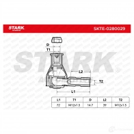 Рулевой наконечник STARK 6RHL4K M skte0280029 1437747995 - Изображение 3