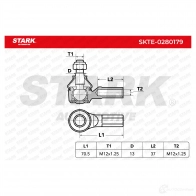 Рулевой наконечник STARK skte0280179 WO3QW 3E 1437748891 - Изображение 3