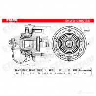 Подшипник ступицы колеса, комплект STARK 1438018820 skwb0180156 C EXGE1 - Изображение 6