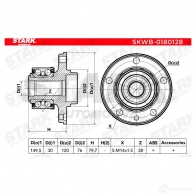 Подшипник ступицы колеса, комплект STARK QYTYK LI 1438019278 skwb0180128 - Изображение 7