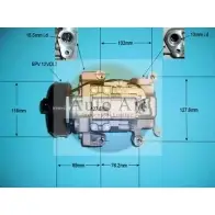 Компрессор кондиционера AUTO AIR GLOUCESTER Mazda 5 (CR) 2 Минивэн LIJNH 14-0086 IWP DI