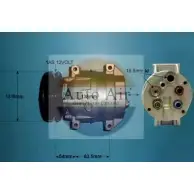 Компрессор кондиционера AUTO AIR GLOUCESTER 14-0181 Daewoo Nexia (KLETN) 1 Седан 1.5 19 75 л.с. 1995 – 1997 ZIFJ 2KM ZDRXAXD