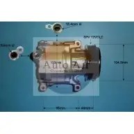 Компрессор кондиционера AUTO AIR GLOUCESTER M2ERB Fiat 500 (312) 1 Кабриолет 1.4 102 л.с. 2011 – 2024 O688N FL 14-0214