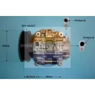 Компрессор кондиционера AUTO AIR GLOUCESTER CJ VAB 14-0226 EJXURO Fiat Marea (185) 1 Универсал 1.4 80 12V 80 л.с. 1996 – 2002