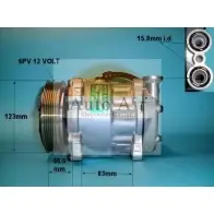 Компрессор кондиционера AUTO AIR GLOUCESTER 1231649857 JH DLK 14-0280 8724G