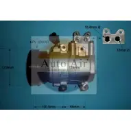 Компрессор кондиционера AUTO AIR GLOUCESTER Hyundai Matrix (FC) 1 Минивэн 1.5 CRDi 82 л.с. 2001 – 2010 04 9CUI BO19D 14-1040
