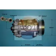 Компрессор кондиционера AUTO AIR GLOUCESTER L1 GP4 W9G3W 14-1100 1231650991